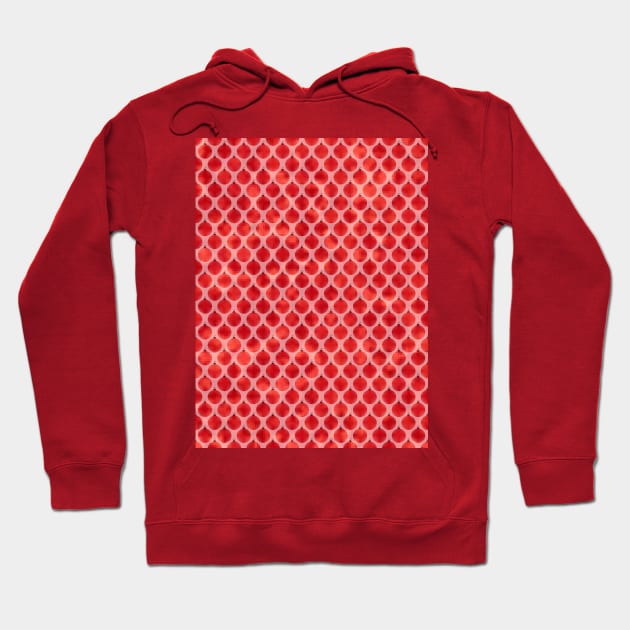 RED Christmas Ornaments Hoodie by SartorisArt1